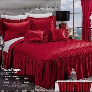 Rubi Red King blanket